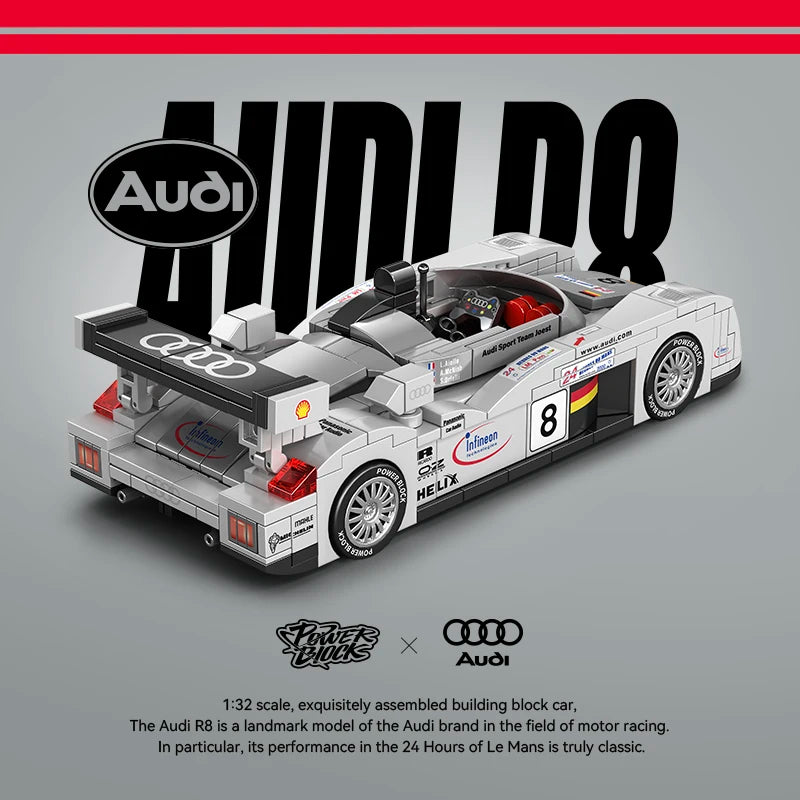Happy Build PB8813 - Audi™ Le Mans R8