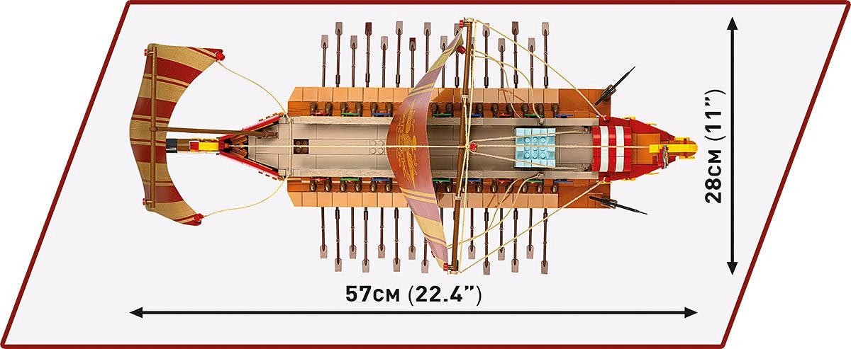 COBI 20071 Römisches Kriegsschiff - Jobrix