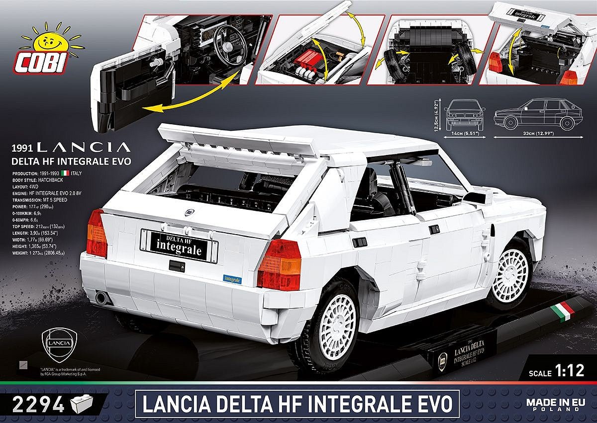 COBI 24356 Lancia Delta HF Integrale EVO - Executive Edition - Jobrix