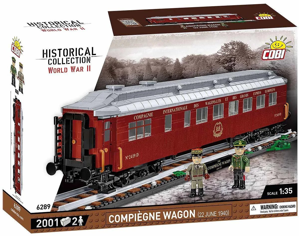 COBI 6289 Compiègne Wagon (22. Juni 1940) - Jobrix