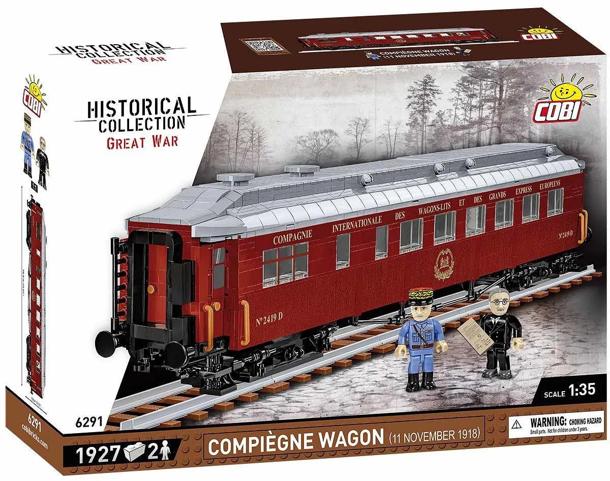 COBI 6291 Compiègne Wagon (11 November 1918) - Jobrix