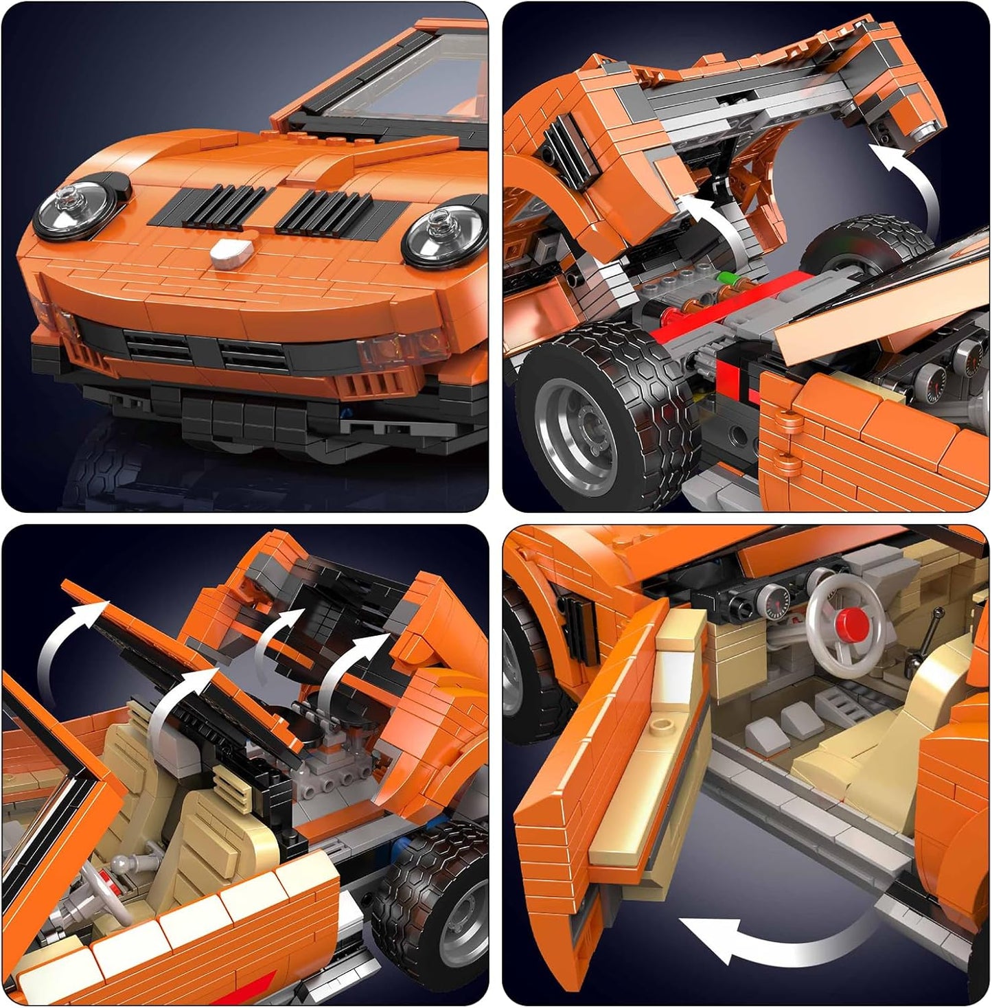 Mould King 10116 Miura Sportwagen - Jobrix