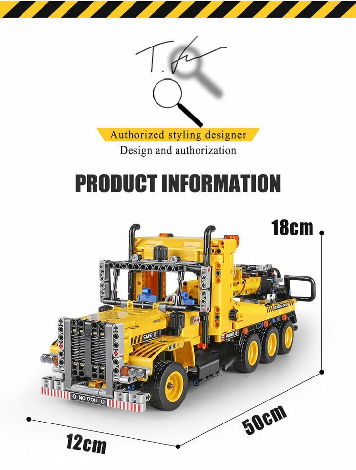 Mould King 17011 Abschleppwagen - Jobrix