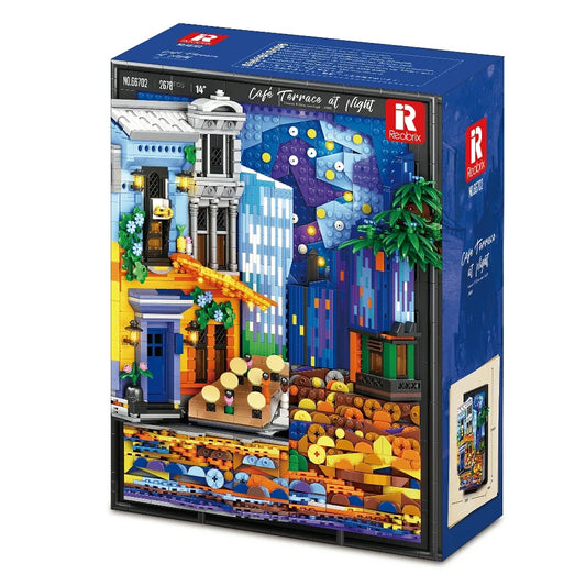 Reobrix 66702 | Wandbild Van Gogh "Caféterrasse am Abend"
