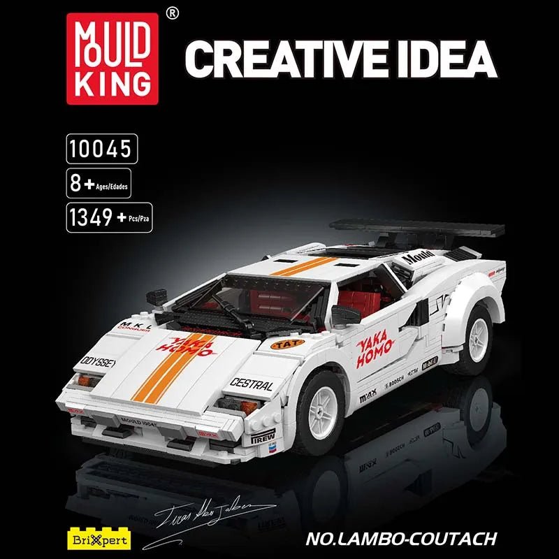 Mould King 10045 Lamborghini Countach - Jobrix