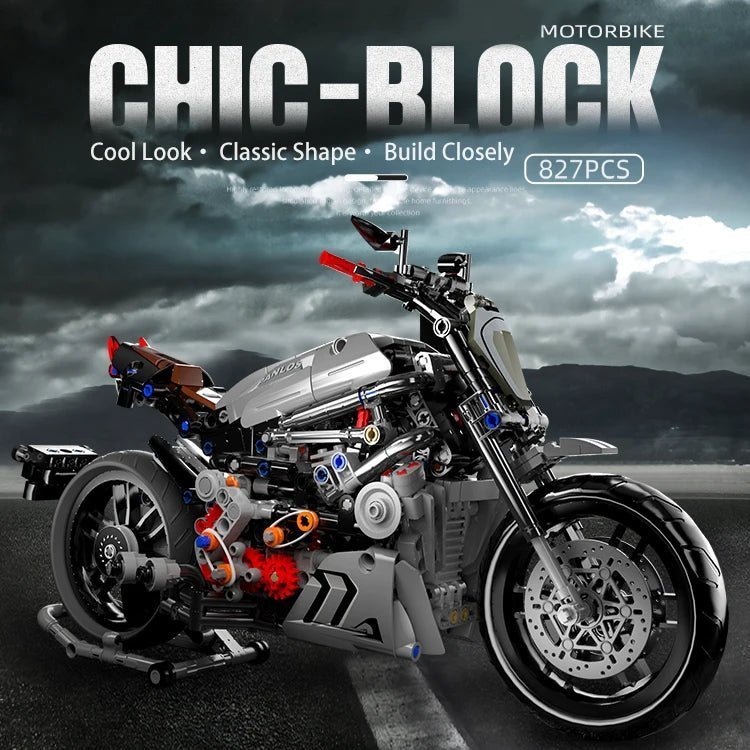 Panlos 672002 CHIC Block Motorbike - Jobrix