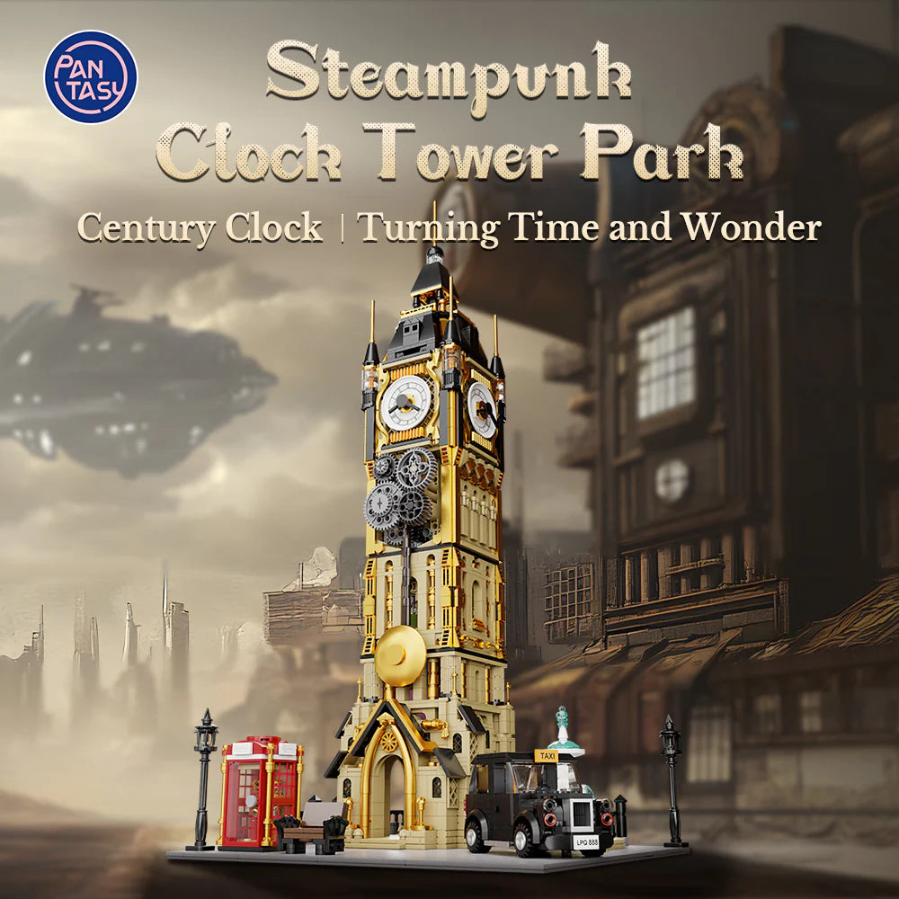 Pantasy Steampunk - Big Ben Uhrenturm 85008