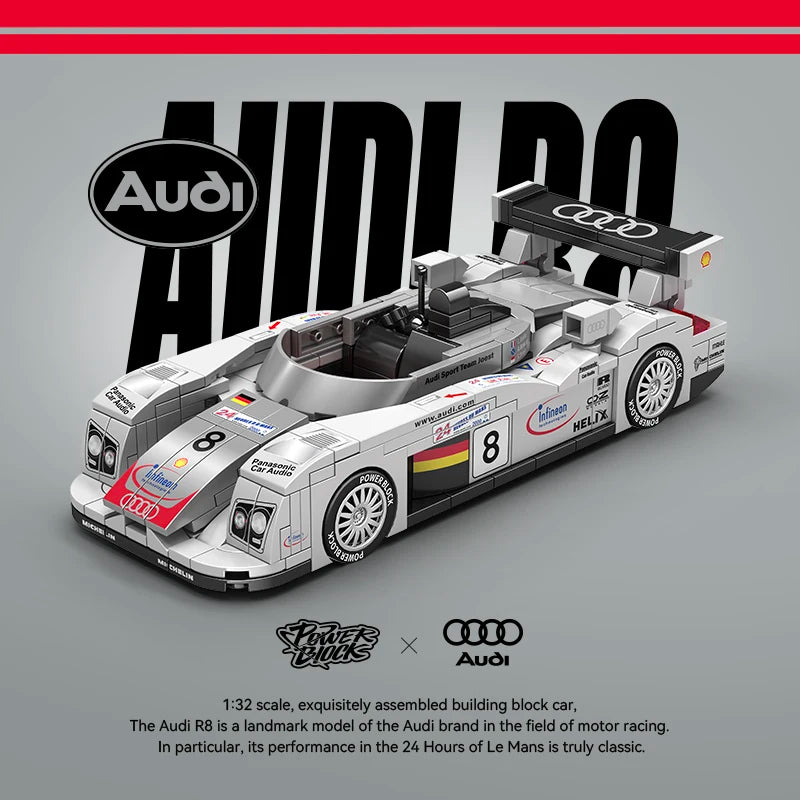 Happy Build PB8813 - Audi™ Le Mans R8