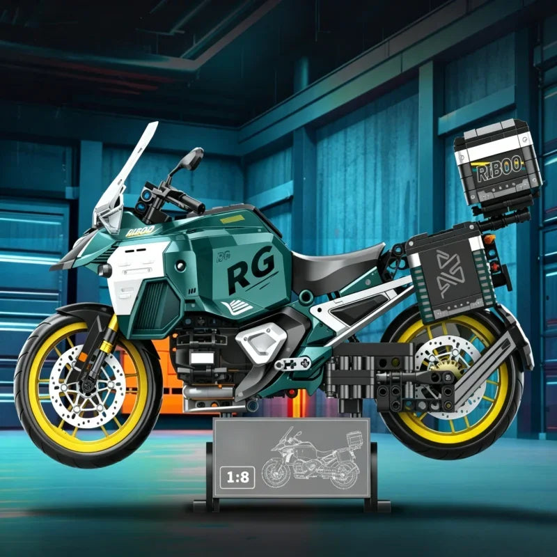 Panlos 672305 Adventure Motorrad 1:8