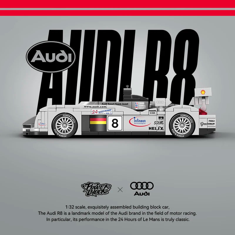 Happy Build PB8813 - Audi™ Le Mans R8