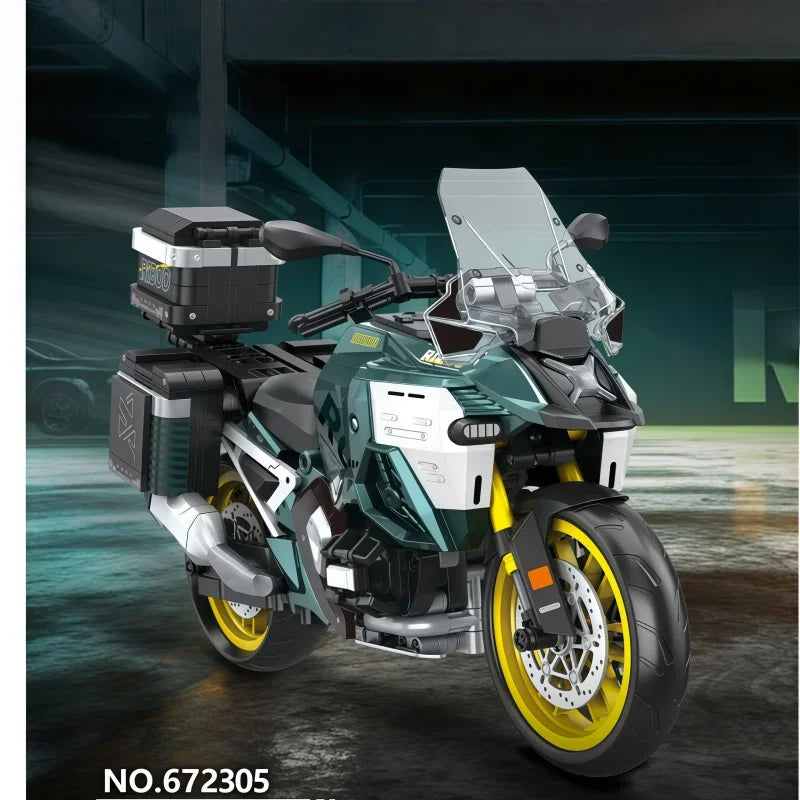 Panlos 672305 Adventure Motorrad 1:8