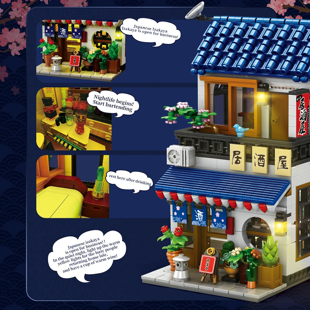 Reobrix 66501 Sakaya House | 2-in-1 Klemmbaustein-Set