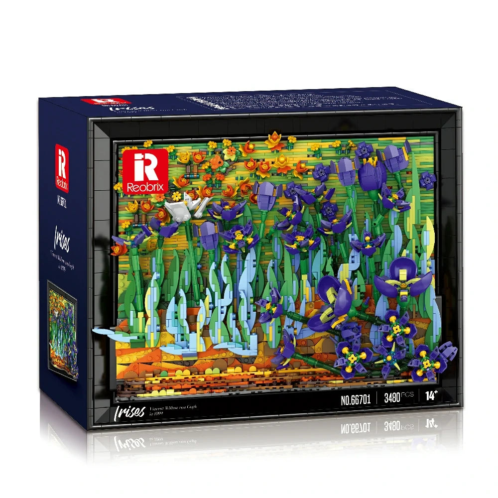 Reobrix 66701 | Wandbild Van Gogh "Schwertlilien"