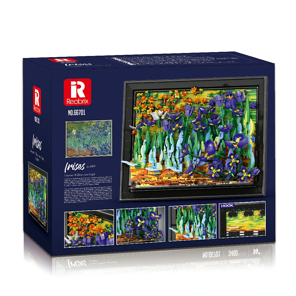 Reobrix 66701 | Wandbild Van Gogh "Schwertlilien"