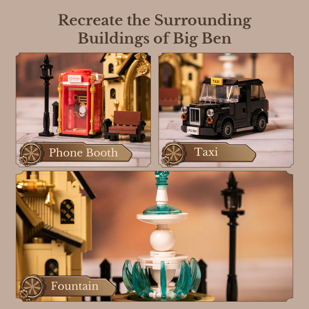 Pantasy Steampunk - Big Ben Uhrenturm 85008