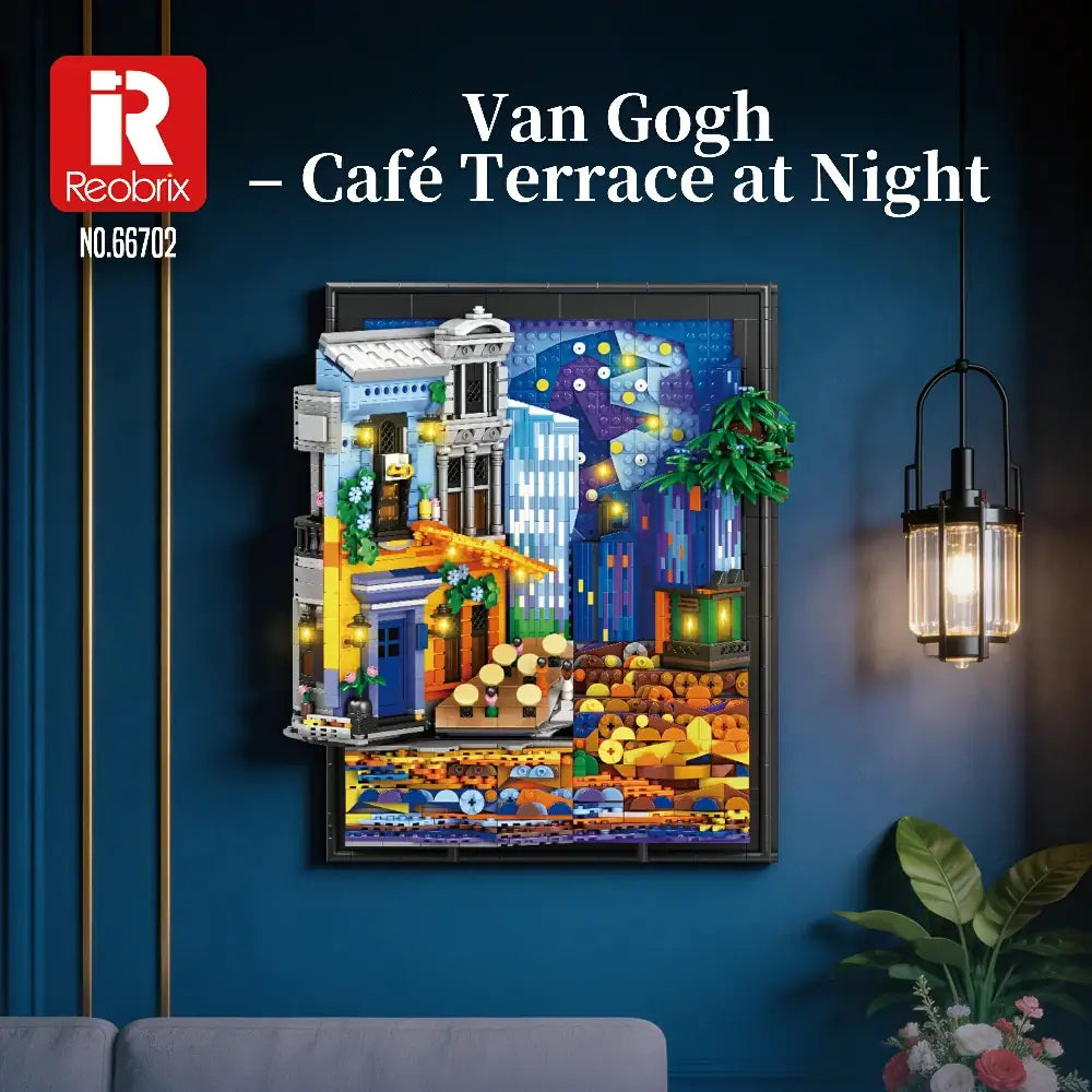 Reobrix 66702 | Wandbild Van Gogh "Caféterrasse am Abend"