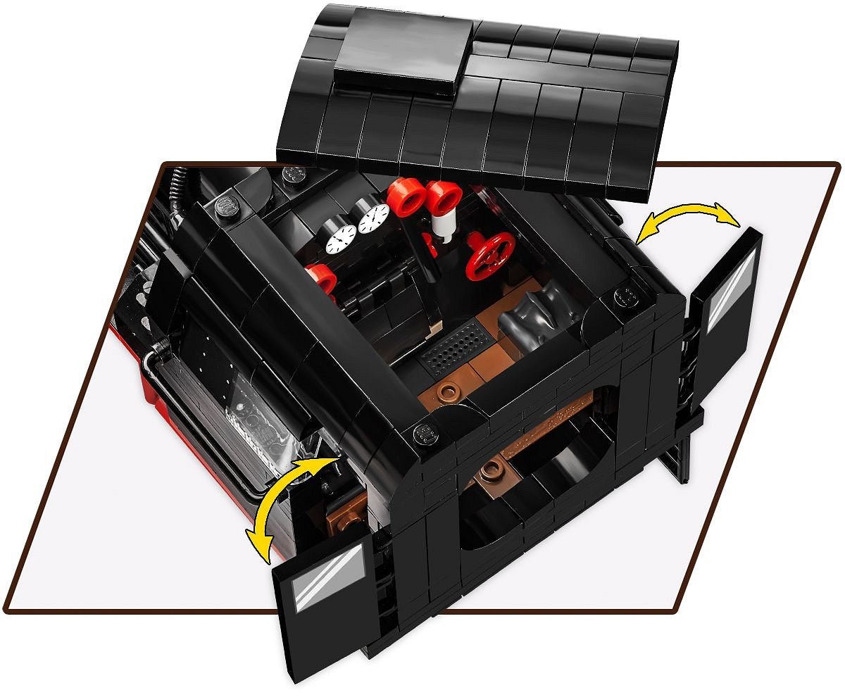 COBI 6287 BR52 Dampflokomotive mit Signal Executive Edition - Jobrix