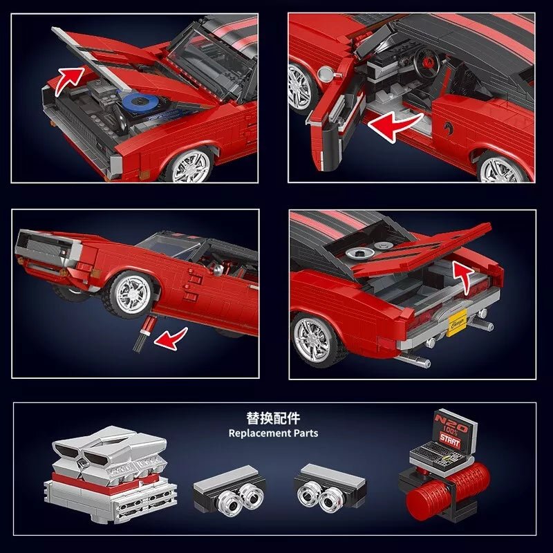 Mould King 10112 Charger - Jobrix