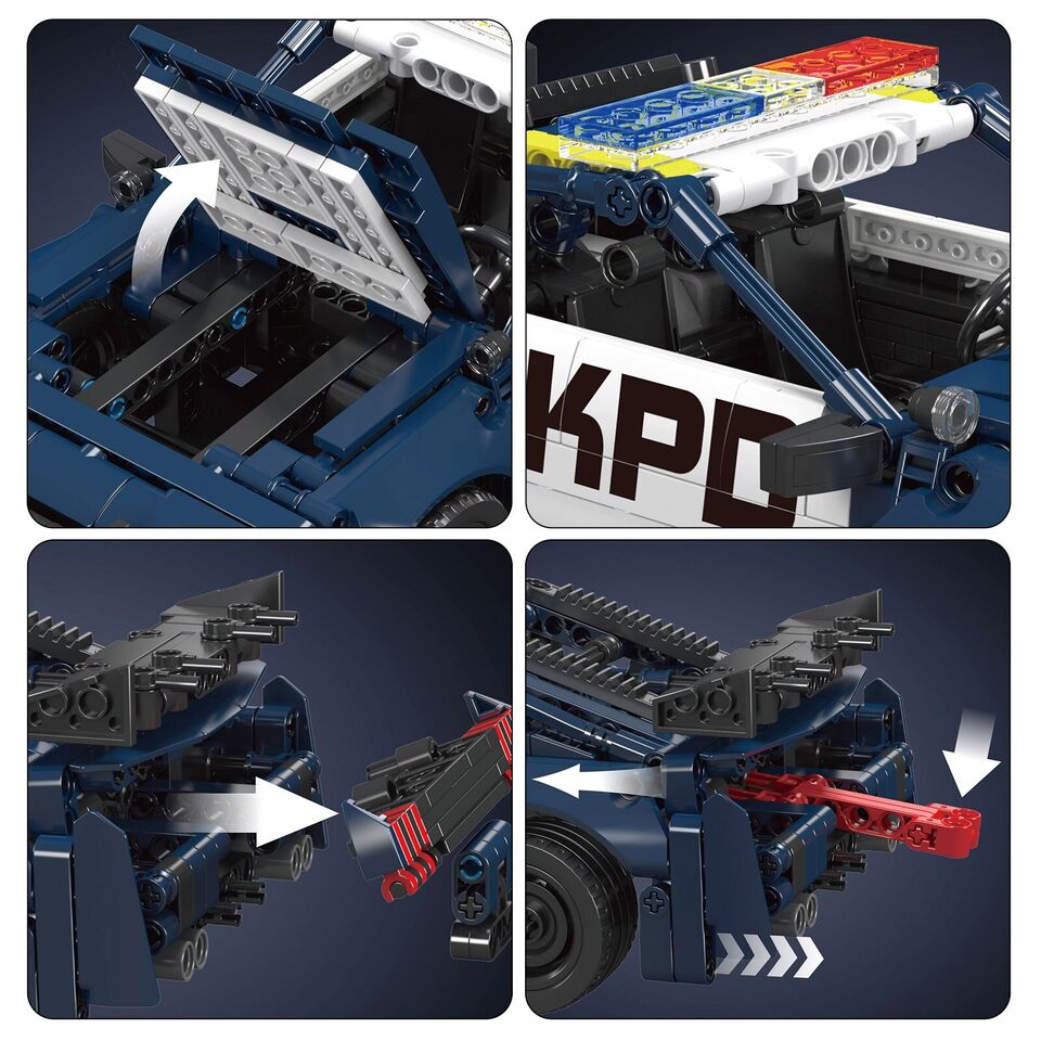 Mould King 15073 Mustang Polizei - Jobrix