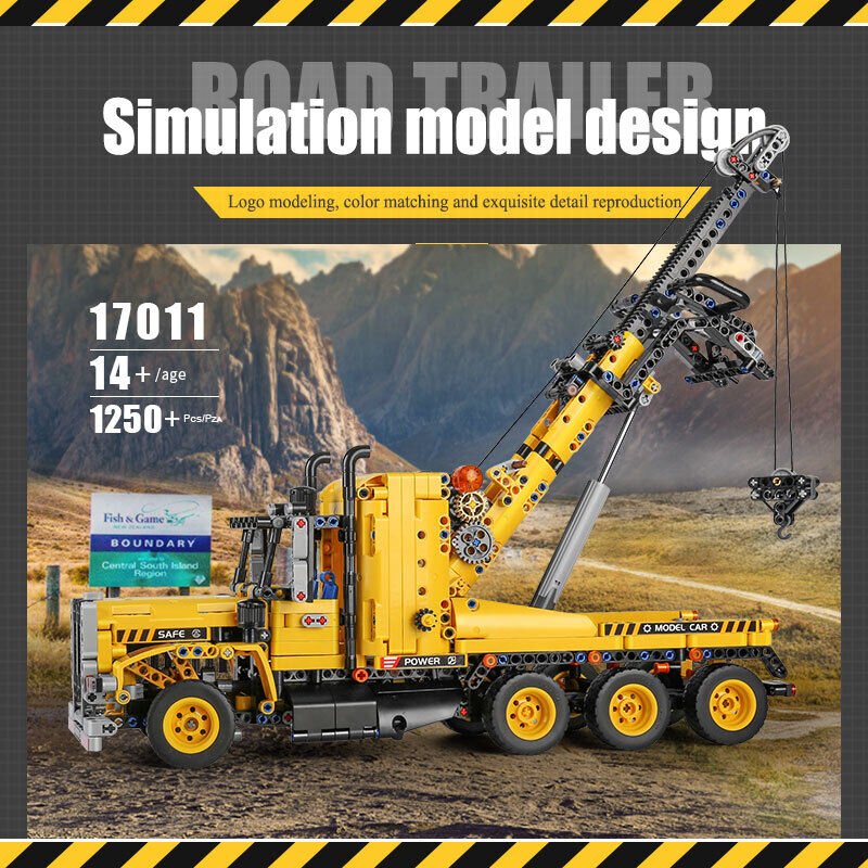 Mould King 17011 Abschleppwagen - Jobrix