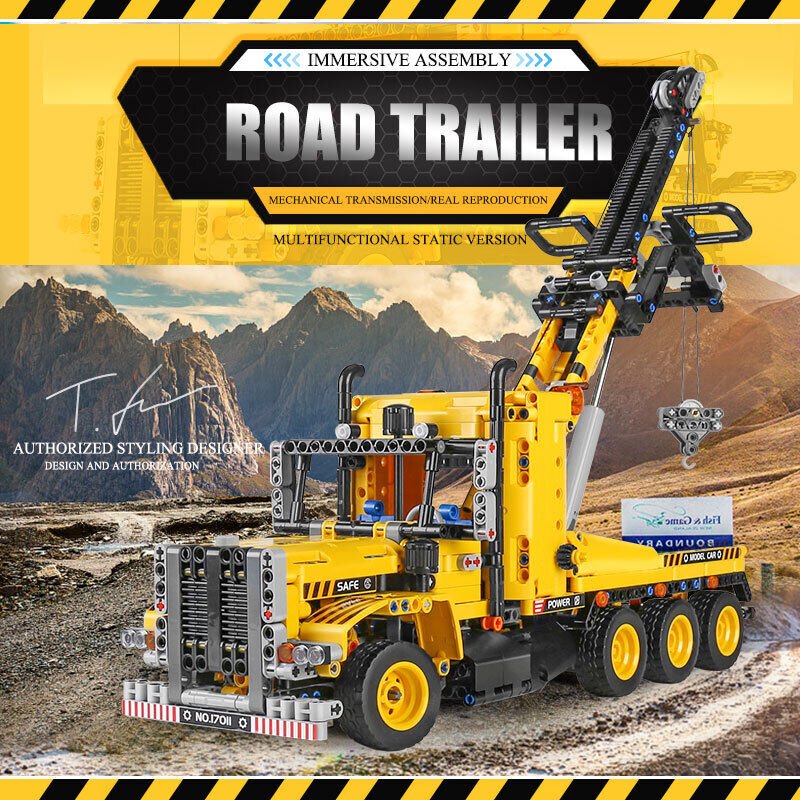 Mould King 17011 Abschleppwagen - Jobrix