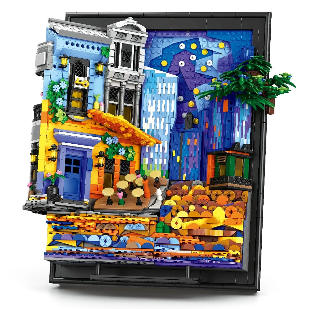 Reobrix 66702 | Wandbild Van Gogh "Caféterrasse am Abend"