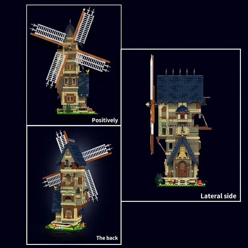 Mould King 10060 - Mittelalterliche Windmühle - Jobrix